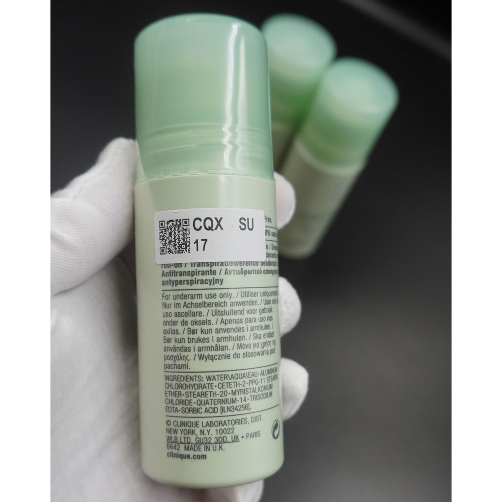 Lăn khử mùi cơ thể Clinique Antiperspirant Deodorant roll-on 75ml