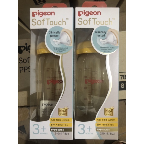 Bình Pigeon PPSu plus 240ml