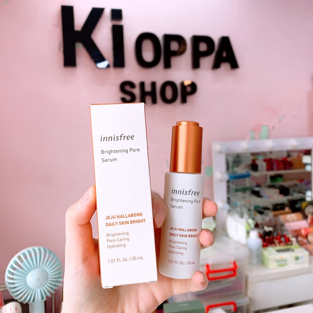 Tinh chất dưỡng trắng chăm sóc lỗ chân lông innisfree vitamin c Serum