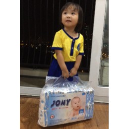 Bỉm dán Jony S 115, M 110, L100, XL 100, XXL 100