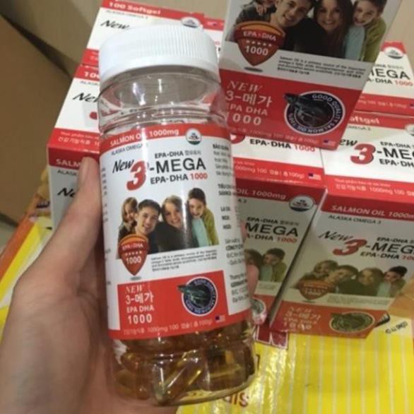 Alaska Omega 3 Bổ Não, Tăng Cường Thị Lực, Giảm Nguy Cơ Mắc Bệnh Tim Mạch