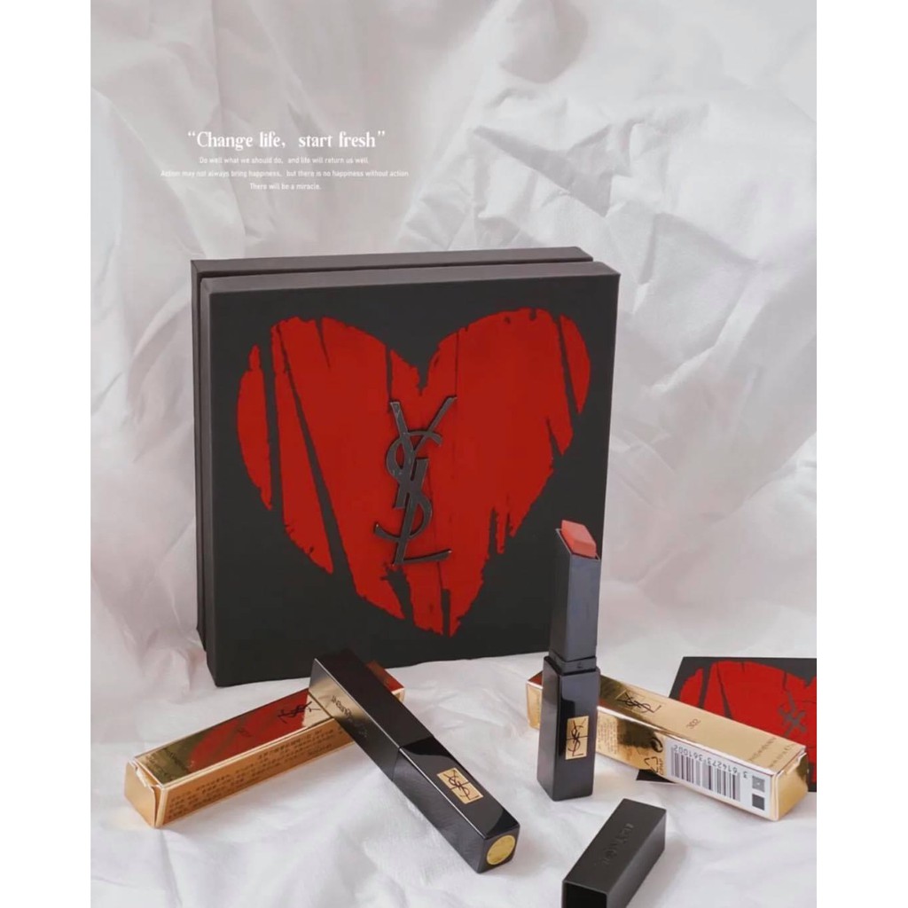 Son thỏi YSL The slim Velvet Radical bản mới 2021 màu 301 302 305 307