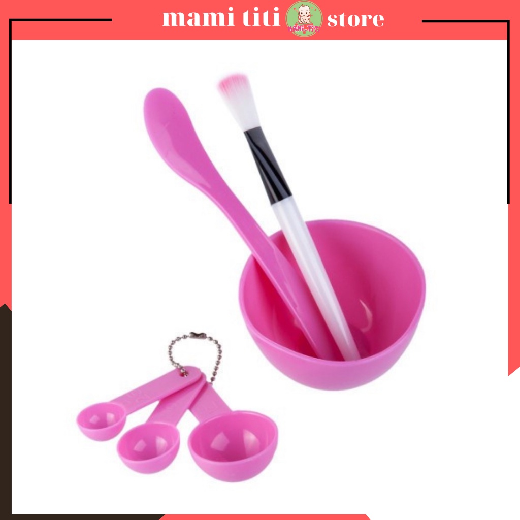 Bát trộn đắp mặt nạ 6 chi tiết - MAMITITI
