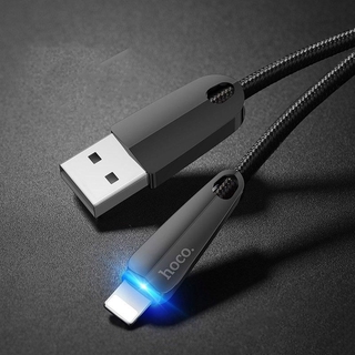 Cáp Sạc Iphone Hoco U35 Dây Dù Led Tự Ngắt
