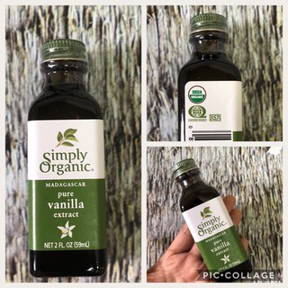 Dịch Chiết Vani Hữu Cơ Simply 59ml