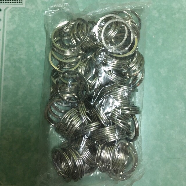 Khoen móc khoá dẹp inox 2.5cm - 3cm -3.5cm