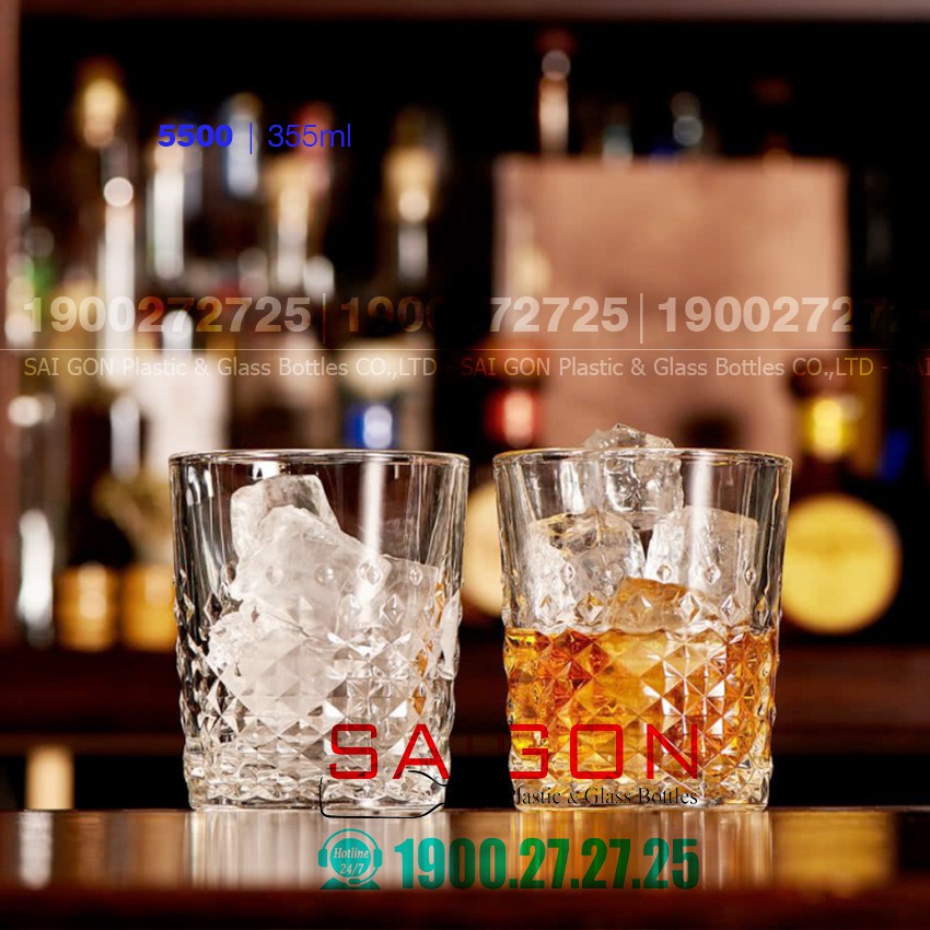 Ly Thủy Tinh Cường Lực Libbey Carats Dof 355ml | Thủy Tinh Cao Cấp, Nhập Khẩu E.U