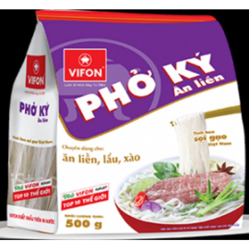 Phở Ký Vifon ( Gói 500g x Thùng 12 Gói )