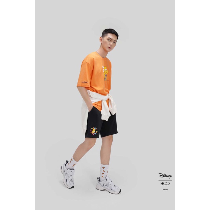 Áo Thun BOO Unisex Dáng Ovesized, Vải Cotton Cao Cấp In Graphic Bart Slake The Simpsons BZL