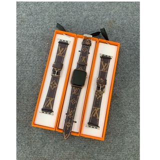 [HOT] DÂY ĐỒNG HỒ THÔNG MINH IN HOẠ TIẾT LV CHỈ NỔI CỰC SANG