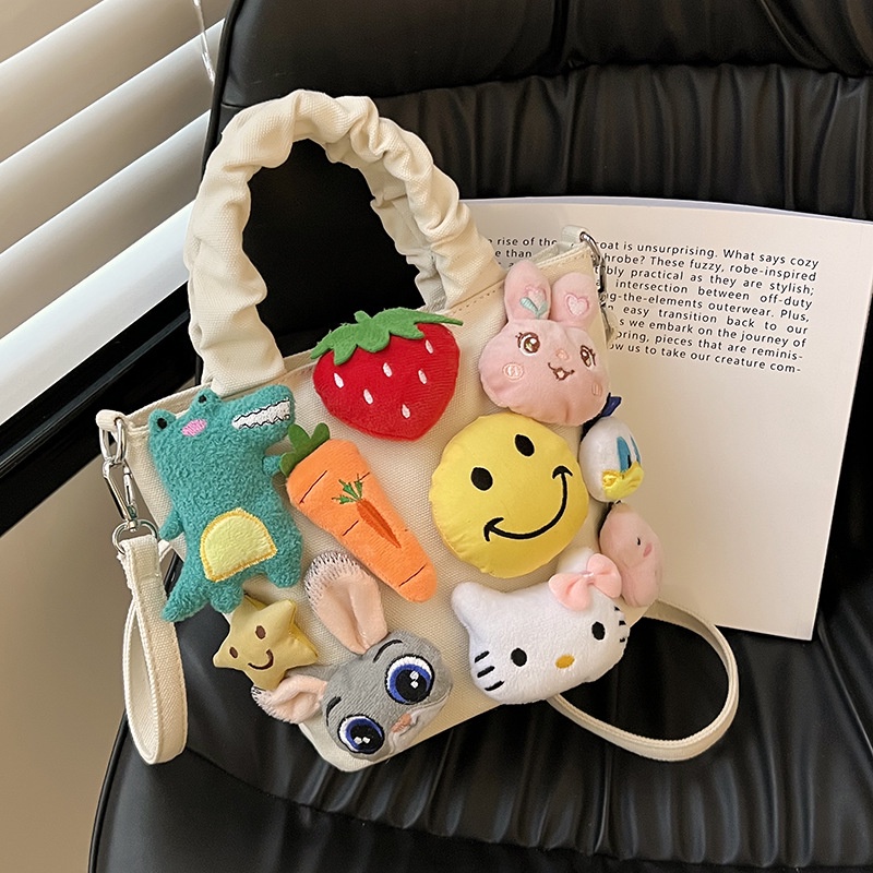 Túi Đeo Vai canvas Cầm Tay Thời Trang 2022 Cho Nữ