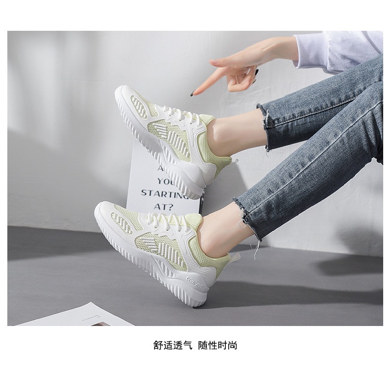 Giày Thể Thao Thoáng Khí Thời Trang Mùa Hè 2020 Dành Cho Nữ