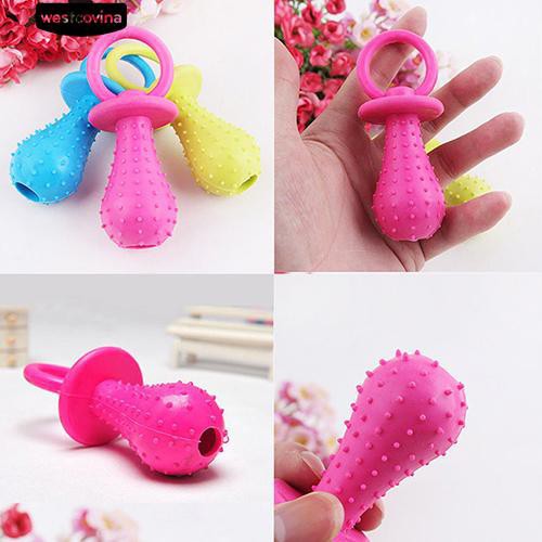 Đồ chơi gặm bằng cao su có chuông cho thú cưng