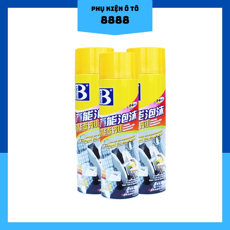 Chai Tẩy Rửa Nội Thất Phụ Kiện Ô Tô 8888 - Dung Dịch Tẩy Rửa Nội Thất Ô Tô