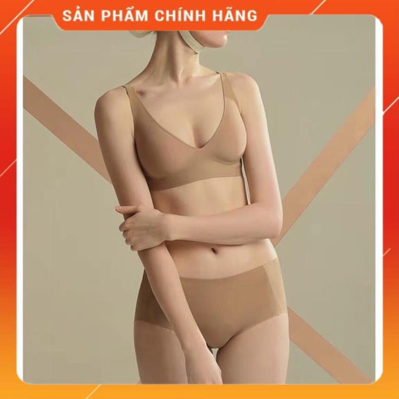 Áo Lót Nữ Đúc Su Non Cao Cấp Tàng Hình, Không Gọng, Mút Mỏng , Hàng Xuất Nhật Siêu Mềm Mịn 2021