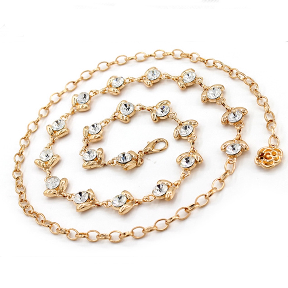 Thắt lưng đính đá giả thời trang thanh lịch cho nữ