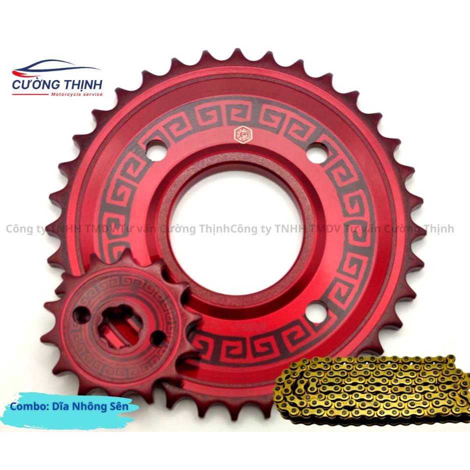 Nhông sên dĩa Axelo