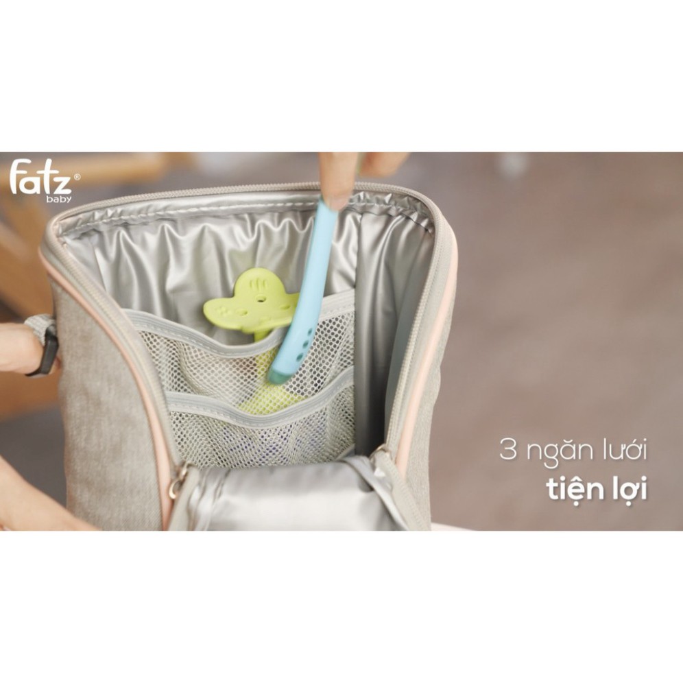 [Chính Hãng] Túi giữ nhiệt bình sữa Fatz Baby FB2005SL / FB2006SL - Túi giữ ấm bình sữa FatzBaby