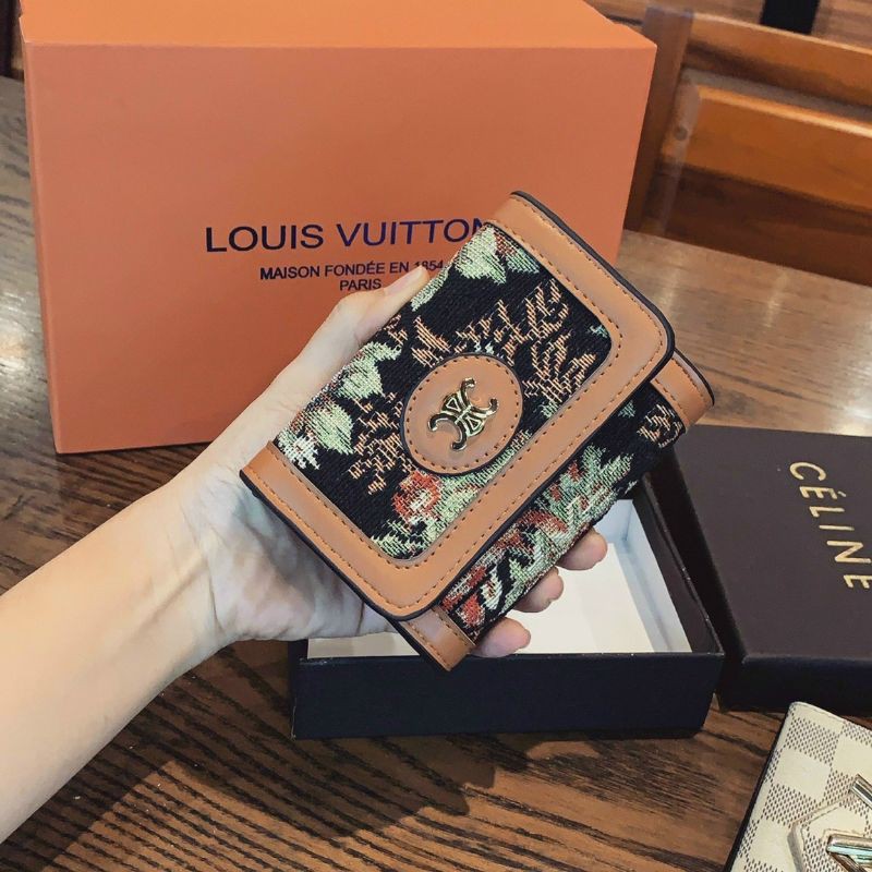 Ví Cline f1 khoá kéo tiện lợi Fullbox