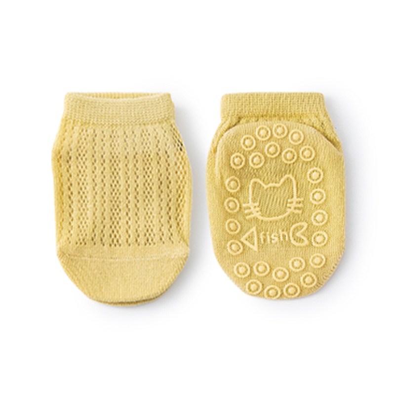 Vớ Cotton Mỏng Thoáng Khí Chống Trượt Màu Sắc Kẹo Ngọt Dành Cho Trẻ Em Sơ Sinh 0-5 Tuổi 2136