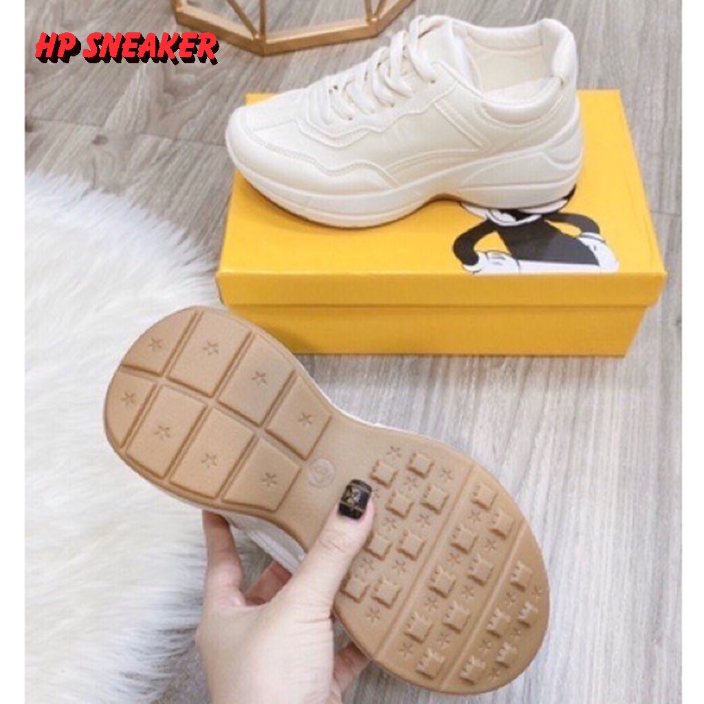 giầy thể thao nữ độn đế  [ FREE SHIP + TẶNG TẤT ]