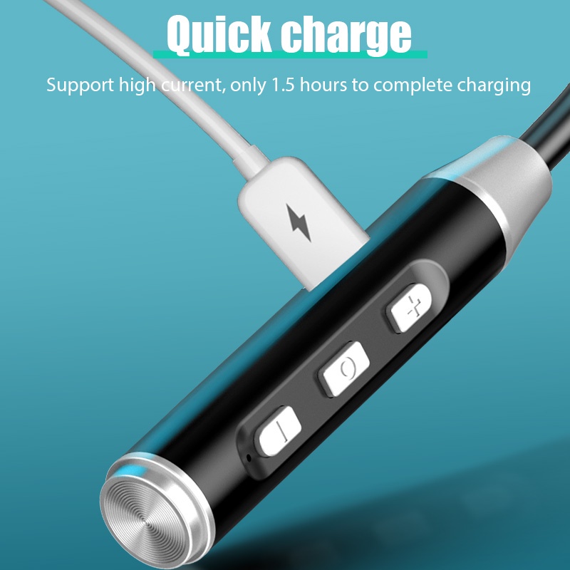 Tai Nghe Thể Thao Bluetooth 200h BT62 Móc Vành Cổ Có Nam Châm Chất Lượng Cao