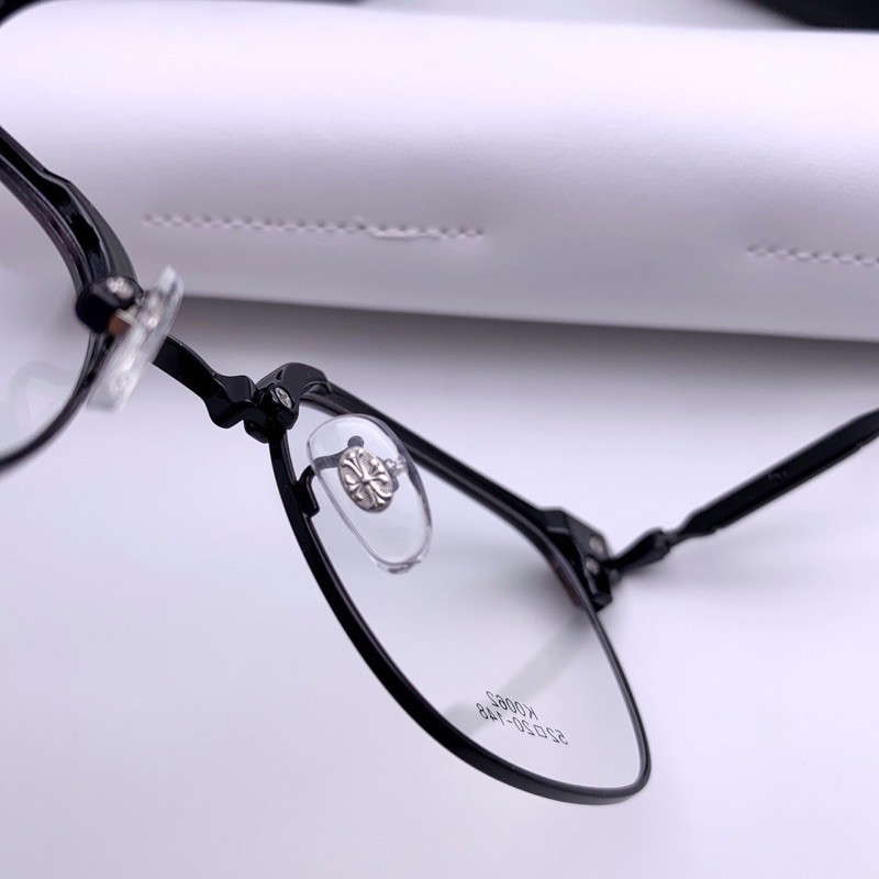 Gọng kính cận cao cấp Chrome heart K0062 dáng vuông cổ điển