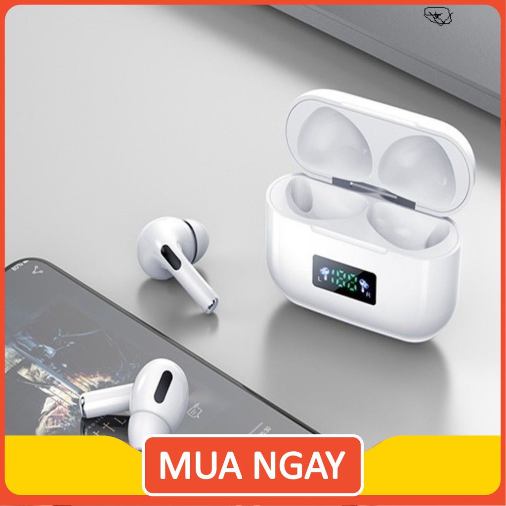 Tai Nghe Bluetooth Apro 3 Wireless 5.0 Màn Hình Led Kỹ Thuật Số Hiển Thị Pin | Âm Thanh Sống Động | Apro3 Leonshop01