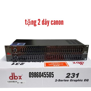 lọc xì âm thanh dbx 231