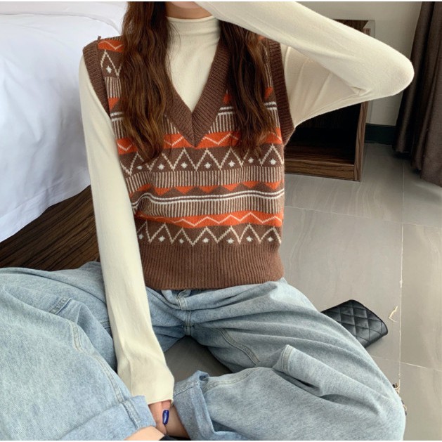 (Ảnh thật) Áo gile nữ - Áo gile thổ cẩm hottrend 2021 thời trang cho phái đẹp