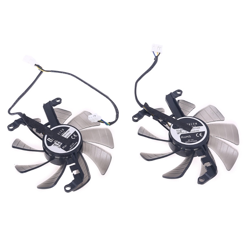 1 Cặp Quạt Làm Mát 85mm 4Pin Cho Galax GeForce GTX 1660 RTX 2060 2070