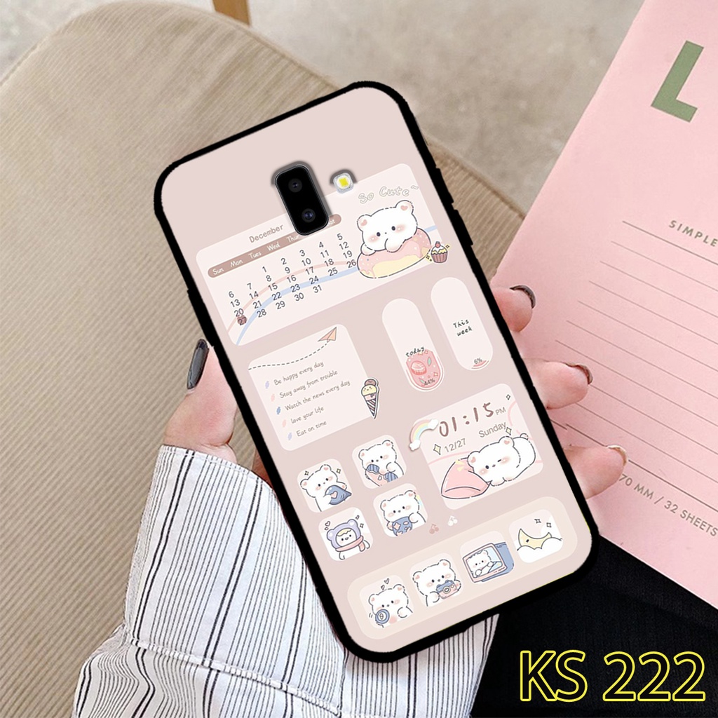 Ốp lưng Samsung J4/J4 Plus/J4 Core in hình thỏ con siêu đáng yêu_KINGSTORE.HN_Ốp SS