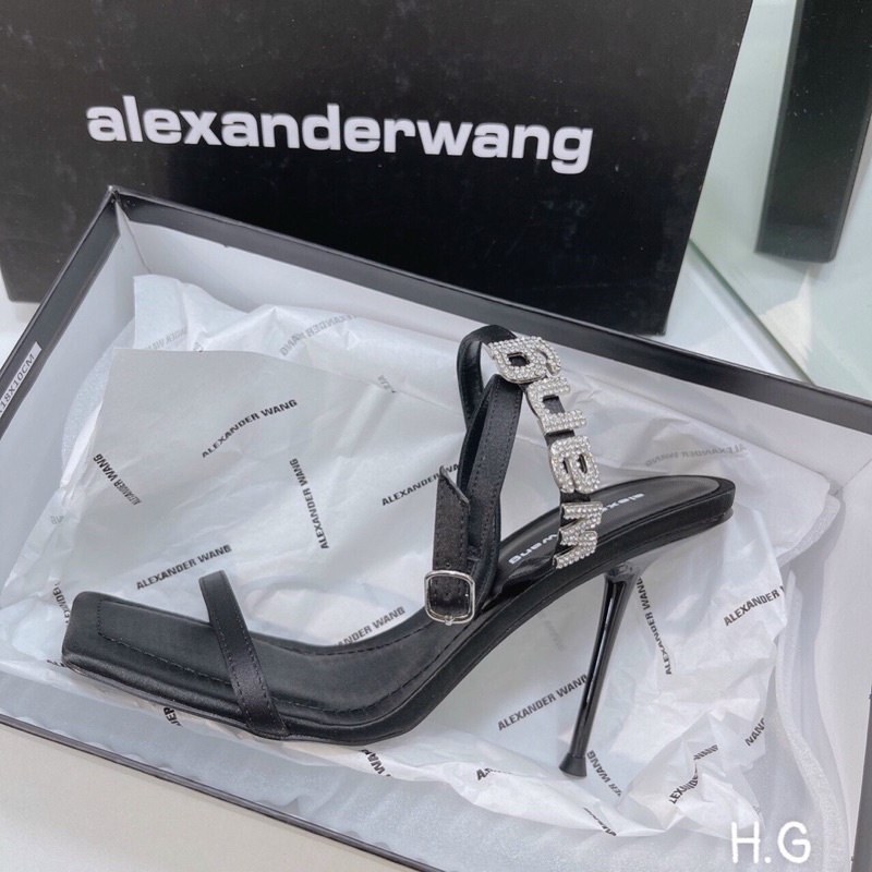 Sandal alex wang quai đá gót nhọn fullbox