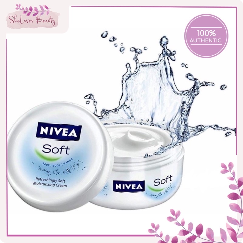 Kem dưỡng ẩm dành cho da mặt và toàn thân Nivea Soft 200ml