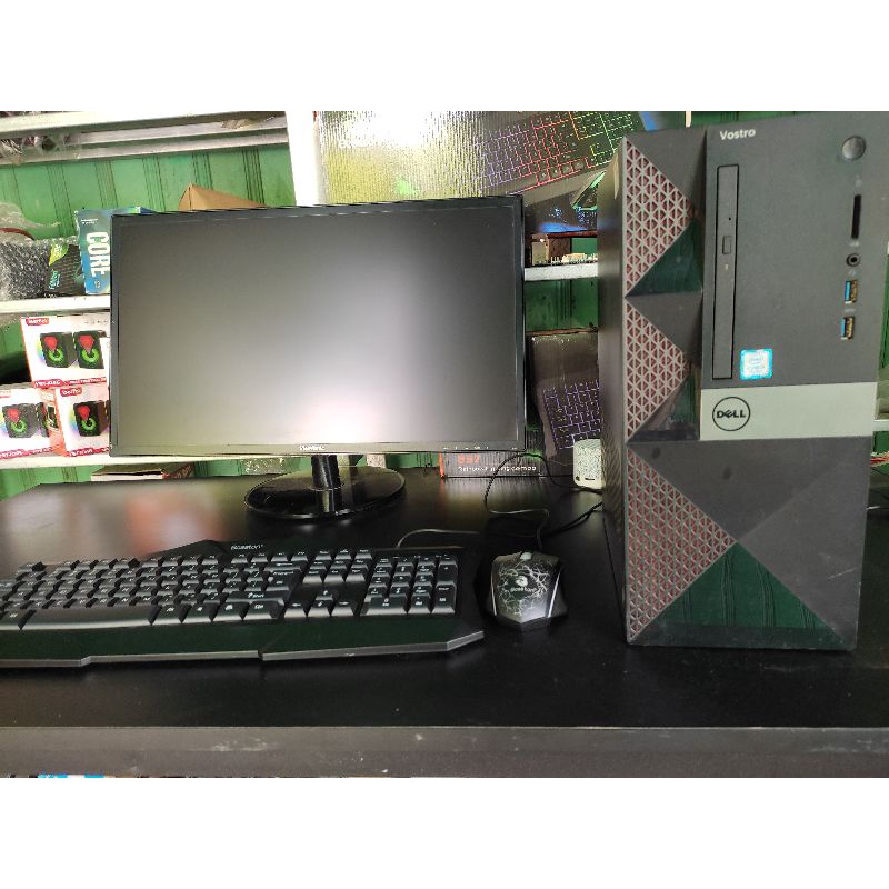 Bộ máy tính Dell Vostro 3668 i3 6100 ram 8G SSD 128G 24 inch | BigBuy360 - bigbuy360.vn