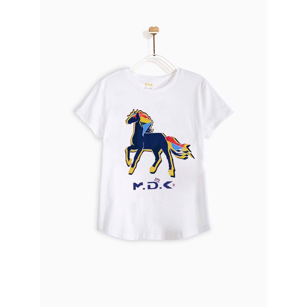 [Mã FABRREST19 giảm 30k đơn bất kỳ] Áo Thun M.D.K Signature Horse T-Shirt M.D.K