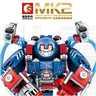 Bộ đồ chơi lắp ráp sembo block mk2 iron-man sy 60000