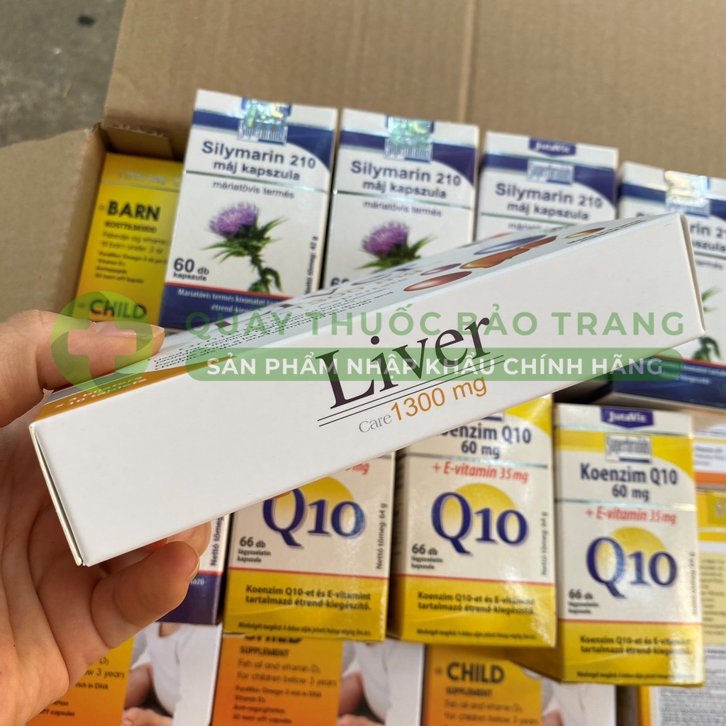 CK Liver Care 1300mg - Viên bổ gan nhập khẩu Pháp hộp 30 viên