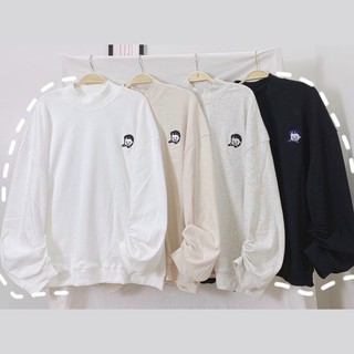 Áo sweater cổ lọ nanass