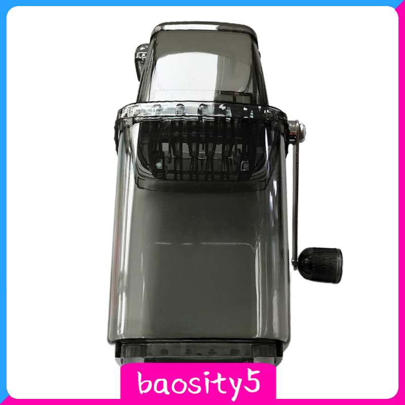 Máy Xay Đá Bào Mini 5 Lưỡi Bằng Thép Không Gỉ