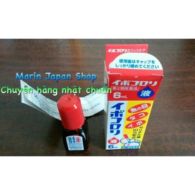 (Sale 300k-&gt;225k) Tinh chất hỗ trợ mụn cóc Ibokorori 6ml Nhật Bản