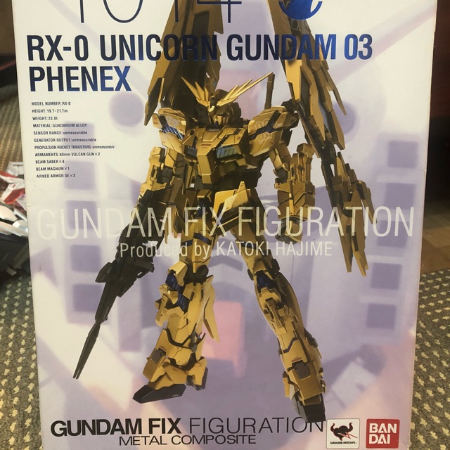 Mô hình GFF Unicorn Phenex ( Bandai) hàng 2nd