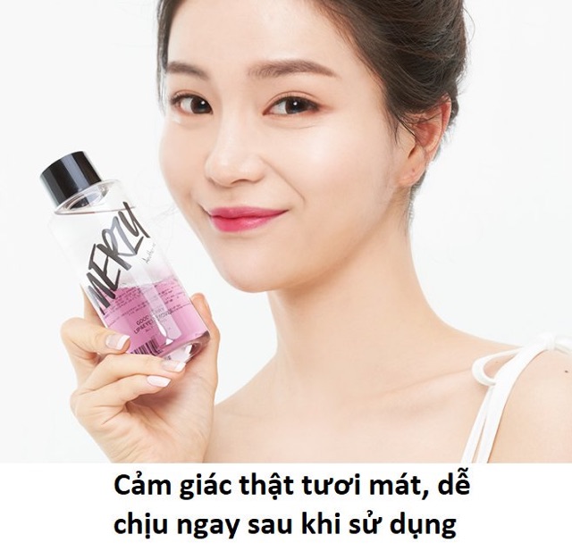 Mini 30ml] Tẩy Trang Mắt Môi Chuyên Dụng Merzy Good Berry Lip Eye Remover