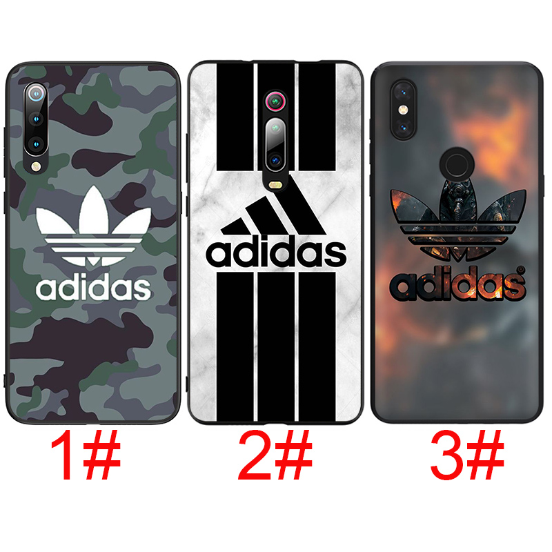 S179 Adidas logo Xiaomi Mi 8 9 10 A1 A2 A3 Lite Pro F1 5X 6X Note 10 Soft Phone Case