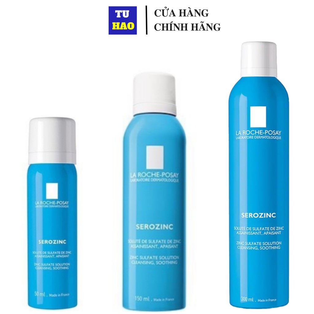 Xịt khoáng làm sạch dịu da La Roche Posay Serozinc nước khoáng Sero Zinc 50ml