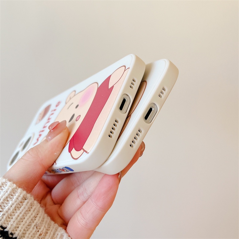 Ốp Lưng Winnie The Pooh Dễ Thương Nhiều Mẫu Mã Cho Điện Thoại Iphone 13 / 12 Pro Max iP11 Xr 7 8 Plus
