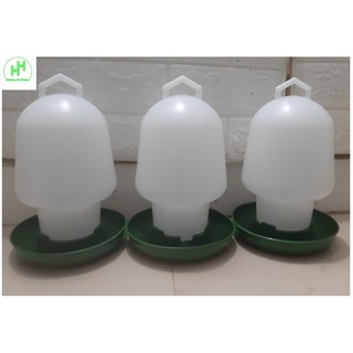 3 Bình Đựng Nước Cho Gia Cầm (Chim, Gà, Ngan, Ngỗng, Vịt, ....) Dung Tích: 2L - Máng uống nước Bình Thuận 2 lít