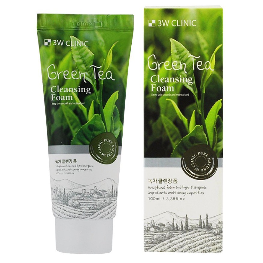 Sữa rửa mặt 3W Clinic 100ml Hàn Quốc