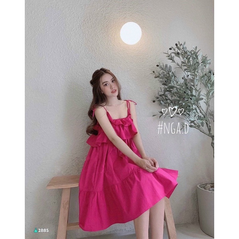 Đầm Xoè Tiểu Thư Dáng Dài Vải Lụa Đũi Phong Cách ( bầu bì bon chen thoải mái) | BigBuy360 - bigbuy360.vn