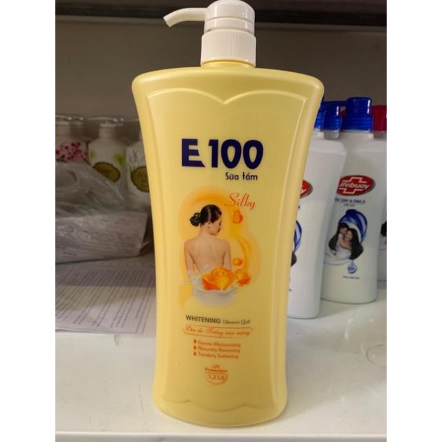 SỮA TẮM E100 SILKY 1,2ML và 800ML | BigBuy360 - bigbuy360.vn